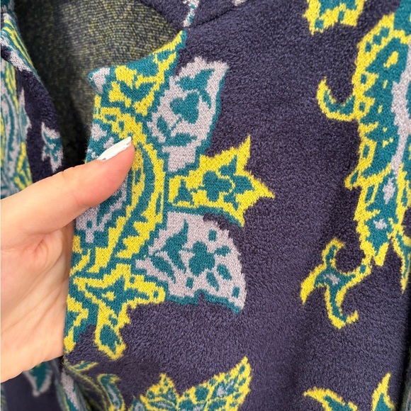 LIKE NEW- ANTHROPOLOGIE - MOTH- Printed Chenille Jacket - Picture 3 of 7